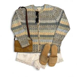 preppy Cottagecore grandmacore boho spring 2026 cardigan